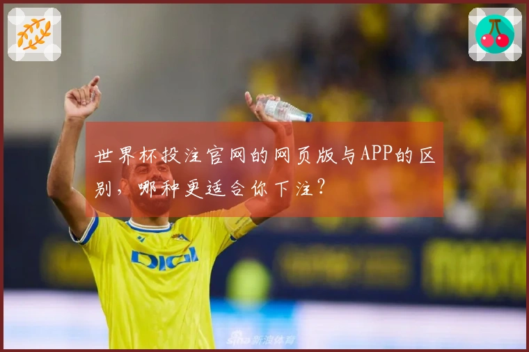 世界杯投注官网的网页版与APP的区别，哪种更适合你下注？
