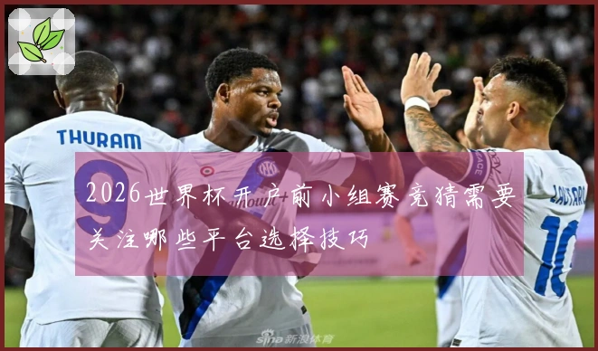 2026世界杯开户前小组赛竞猜需要关注哪些平台选择技巧